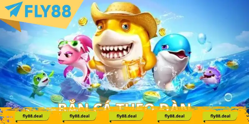 Nên bắn cá xèng theo đàn để kiếm nhiều xu thưởng Nên bắn cá xèng theo đàn để kiếm nhiều xu thưởng